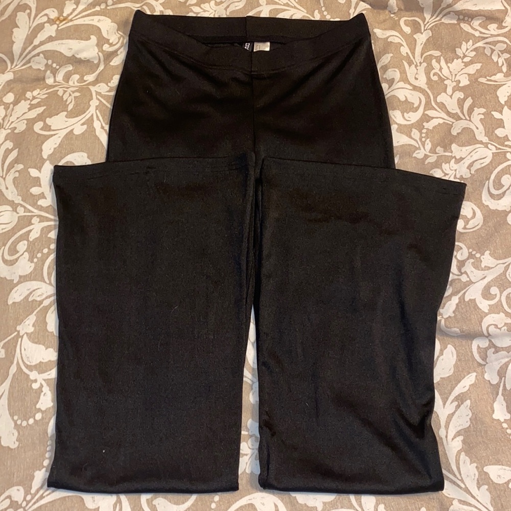 Black flare pants NWOT